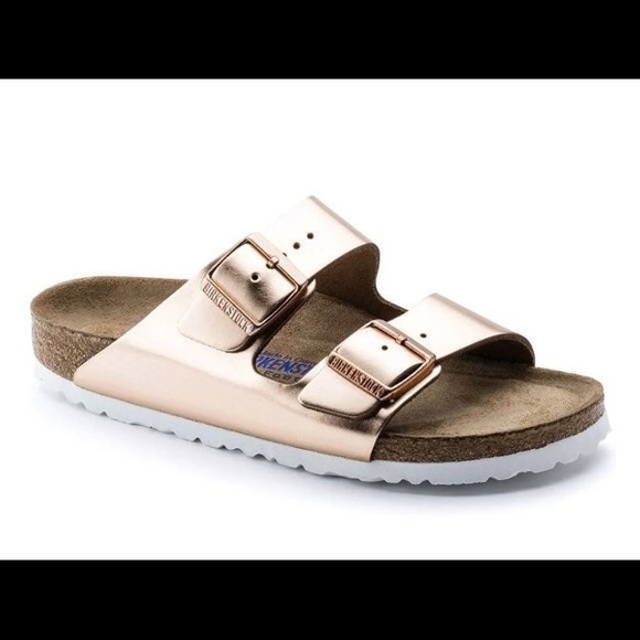 Birkenstock Shoes - Used rose gold Birkenstock’s